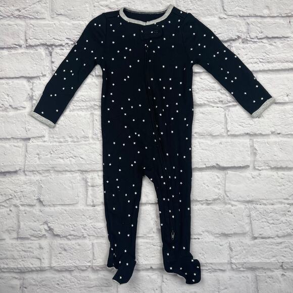 C0081 Cloud Island footie pajamas size 6-9 mo - Picture 1 of 3